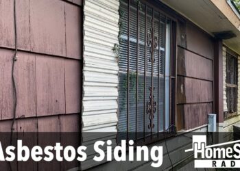 Siding asbestos shingles